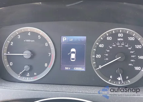 2017 Hyundai Sonata Sport из США, поврежденный, VIN 5NPE34AF8HH444460